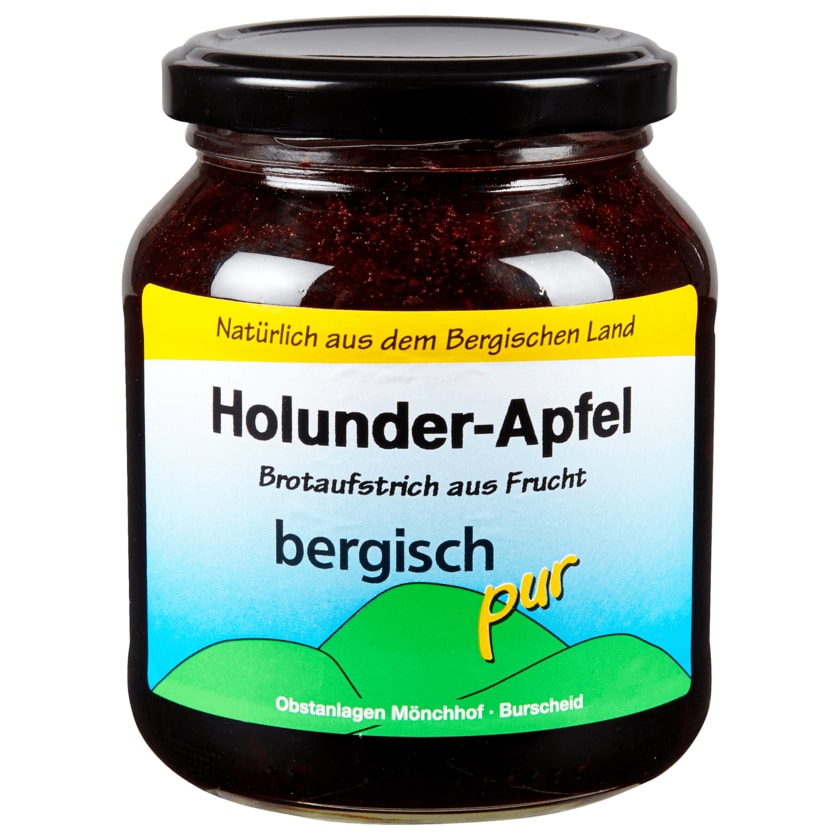 Bergisch pur Holunder-Apfelmarkonfitüre 420g